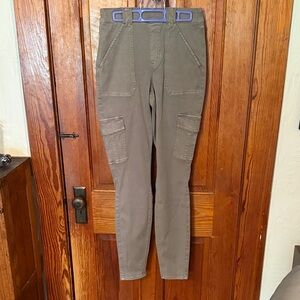 SPANX Olive Cargo Pants NWOT